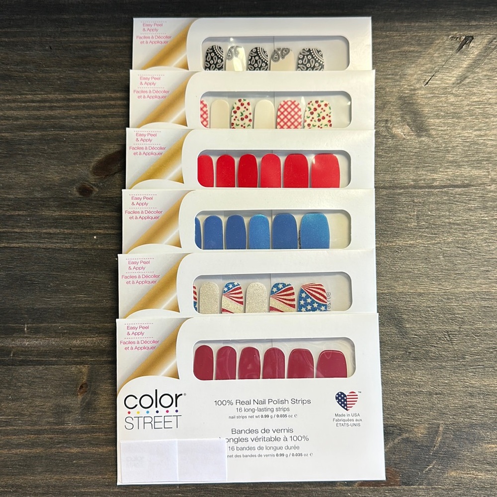 Color Street Nails - 6 Sets